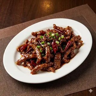 Ternera Sichuan Caramelizada
