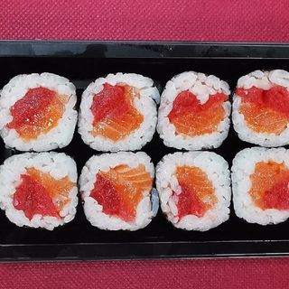 Maki de Salmón y Atún