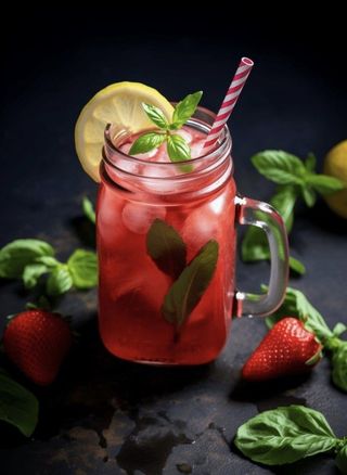 0,5 l Клубничный лимонад 