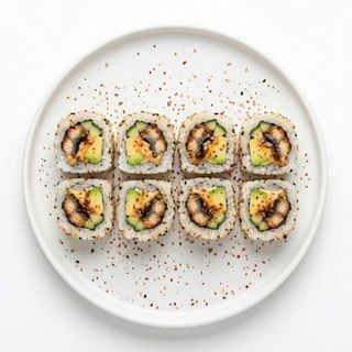 Spicy Unagi Roll Uramaki (8 Pzs.)