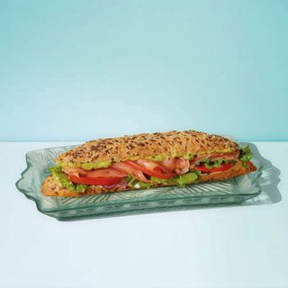 Sandwich Vegetal Con Gamba Y Guacamole