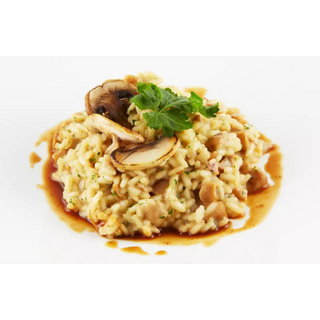 15. Ориз с пиле, черни гъби и соев сос