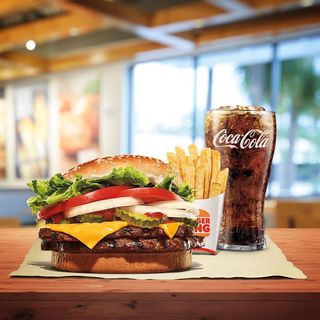 Double Whopper Cheese Combo