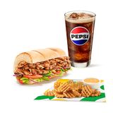 Menú Pollo Teriyaki (15 cm.)