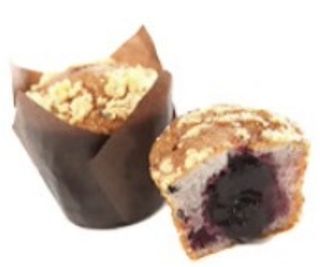 Muffin Tulipano farcito ai Mirtilli
