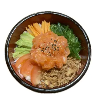 Domburi salmón