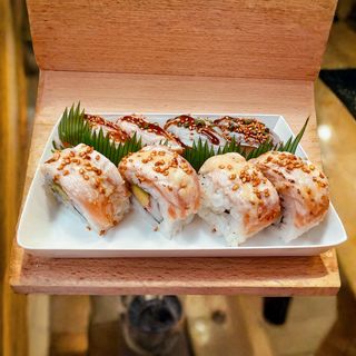 Bandeja  mix flambeados (8uds)