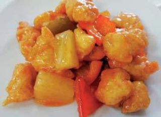 206. Pollo agrodolce