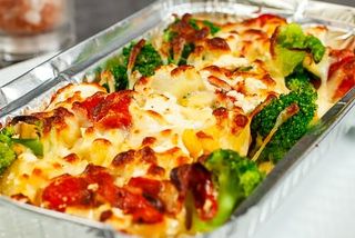 Запеканка с броколи и синьо сирене (400г)