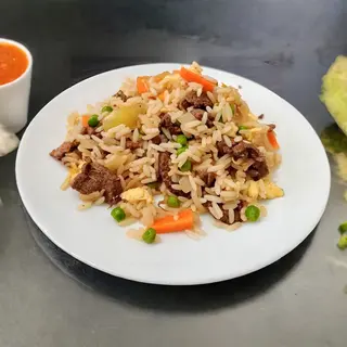 Riz cantonais boeuf