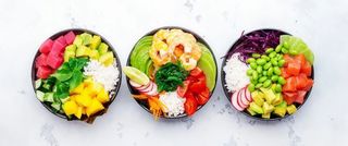 1. Poke salmone