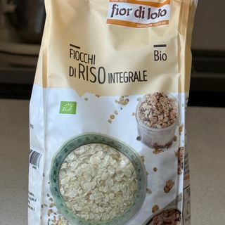 Fiocchi di riso integrale 500gr Fior di Loto