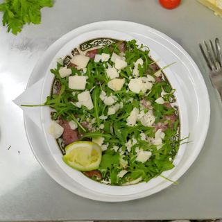 Bresaola, rucola e grana