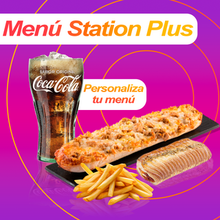 Menú Station Plus