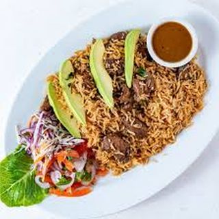 Pilau/Rice & Goat's Meat