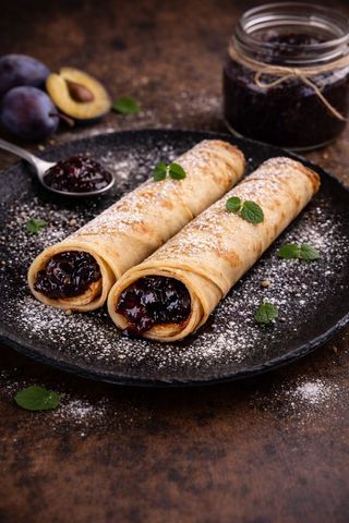 Palačinke sa džemom od šljive