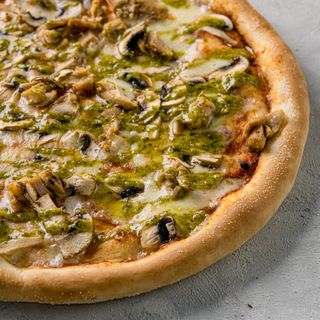 Піца Курка та гриби