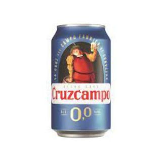 Cerveza Cruzcampo 0,0  (33 Cl.)