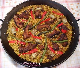 Paella de Galta de Porc