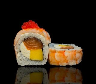 PHILADELPHIA SAKE EBI MANGO 8 szt.