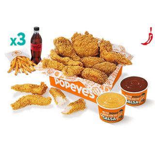 Menú Box Dippers Pa Tres