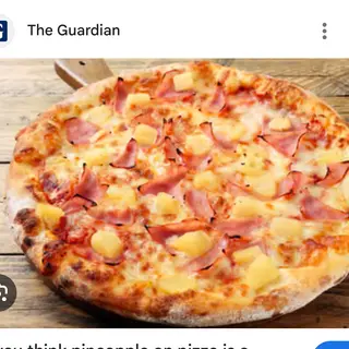 7. Pizza Hawaiana