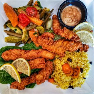 Crispy chicken filet