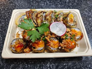 Sushi frito 14 pecas