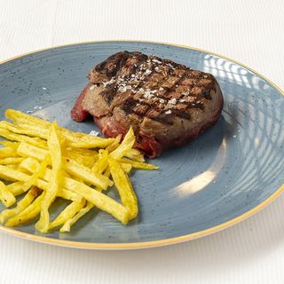 Solomillo a la brasa a la escama de sal