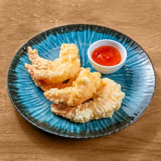 Tempura di gamberi