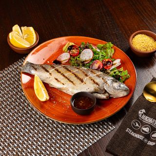 Форель на гриле