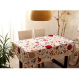 სუფრა - ღვინო 280x140სმ თეთრი პოლიესტერი