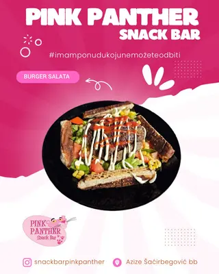 Burger salata