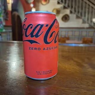 Coca cola zero lata