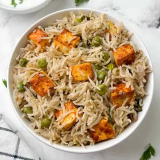 Veg paneer pilau