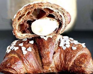 Cornetto cioccolato bianco