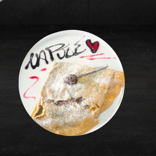 Crepe Salado De Jamón Y Queso