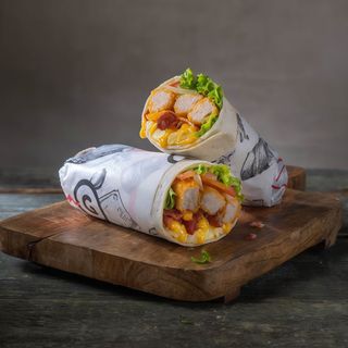 Burgrito de pollo