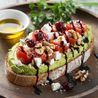 Tostada De Queso De Cabra Italiano