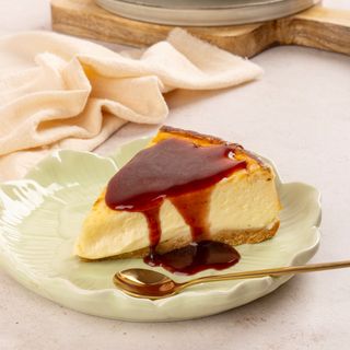 Tarta de queso clásico SIN topping (elige tu topping)