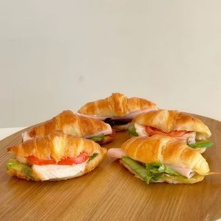 Croissant vegetal de cangrejo