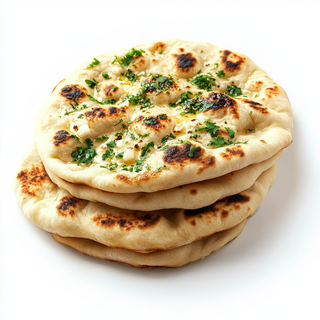 Cheese garlic butter naan
