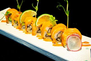 KK003 - Salmon Fambe Roll