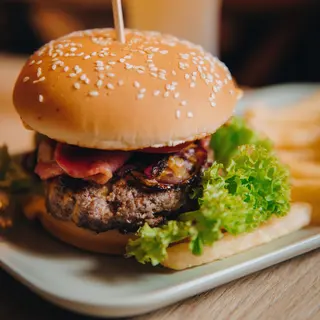 Karamel burger