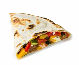 Piadina con mix di verdure