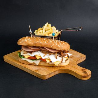 Sandwich trio fromage