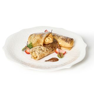 Блинчики со сладкой начинкой