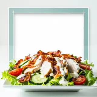 Ensalada De Pollo y Bacon