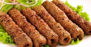 Plato Seekh Kebab