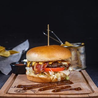 Onion jam triple smash